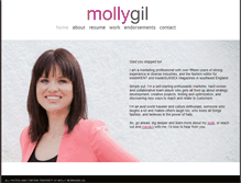Tablet Screenshot of mollygil.com